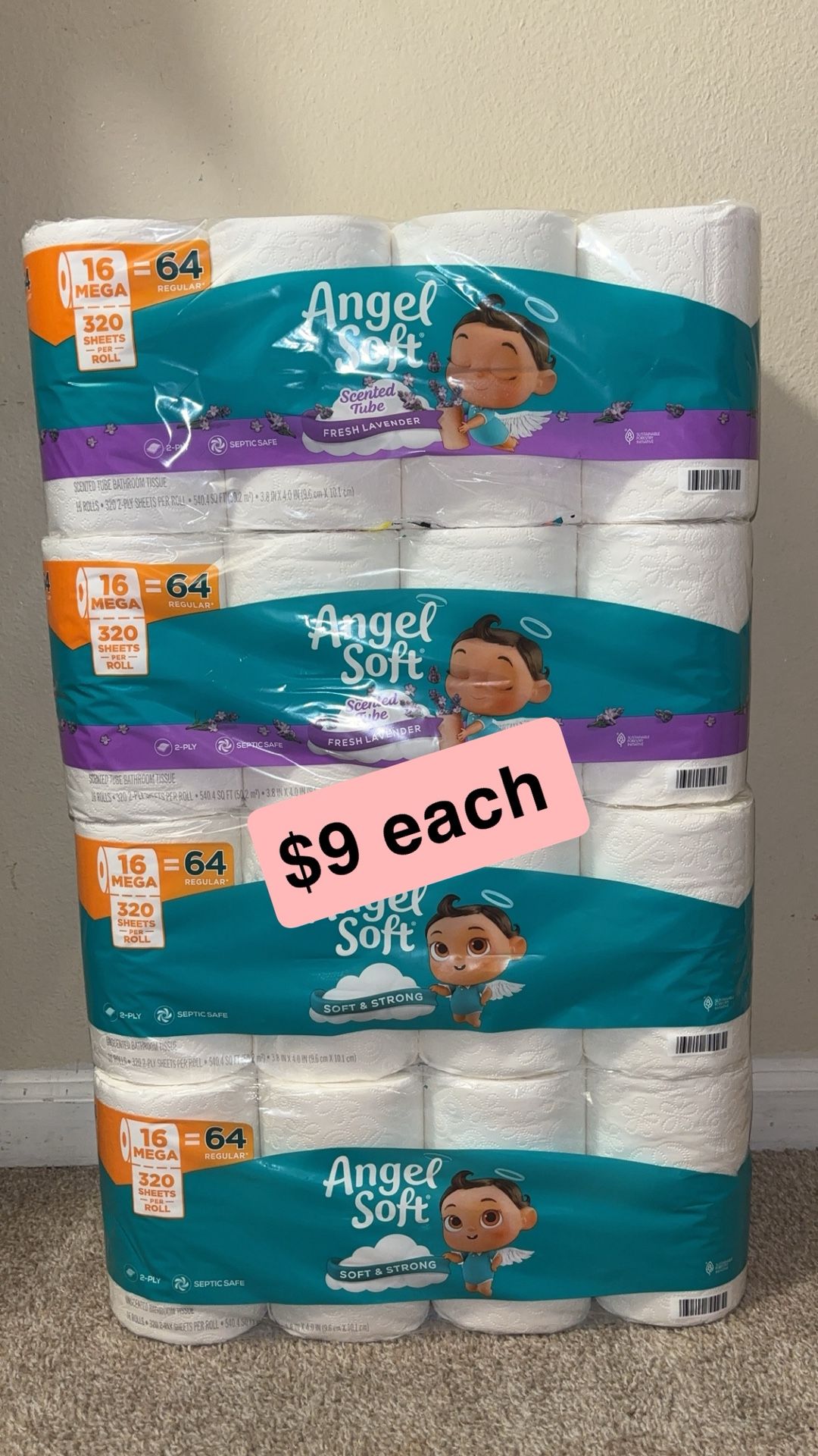 Angel Soft Toilet Paper 