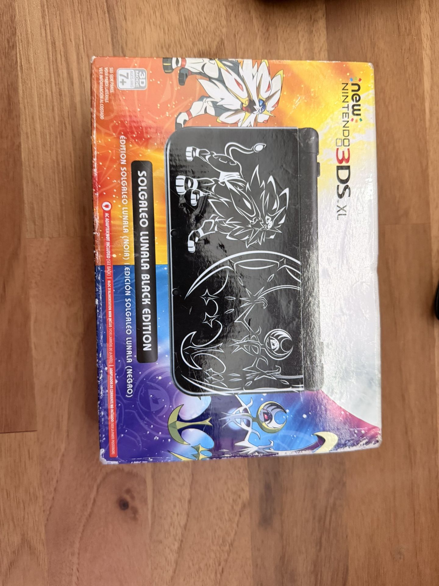 New Nintendo 3DS XL Solgaleo Lunala Black Edition 