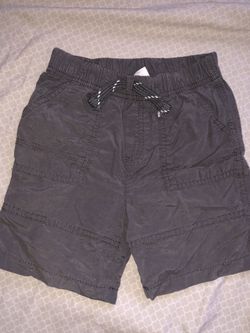 Grey canvas shorts 5t jumping beans