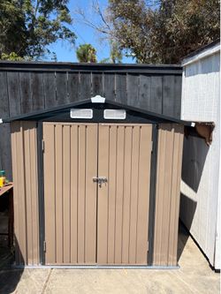 Storage shed 6x4