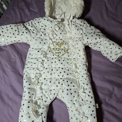 Baby Girl Winter Snowsuit 