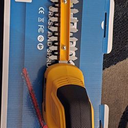 Rozlchar Cordless Hedge Trimmer & Grass Shears Handheld for Dewalt 18V and 20v(Battery Not Included)