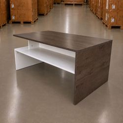 New In Box Coffee Table 2 Tone 