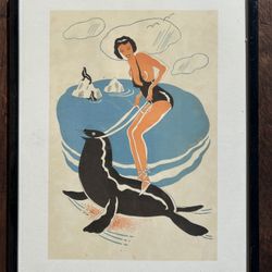 Vintage Menu Art Prints- Set of 2