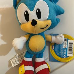 Sonic The Hedgehog Plushie 