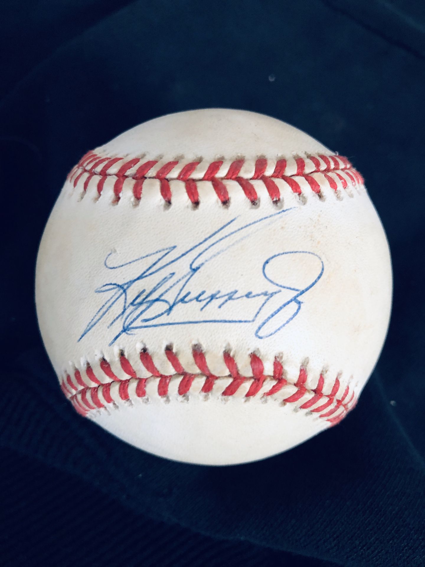 Ken Griffey Junior signed baseball
