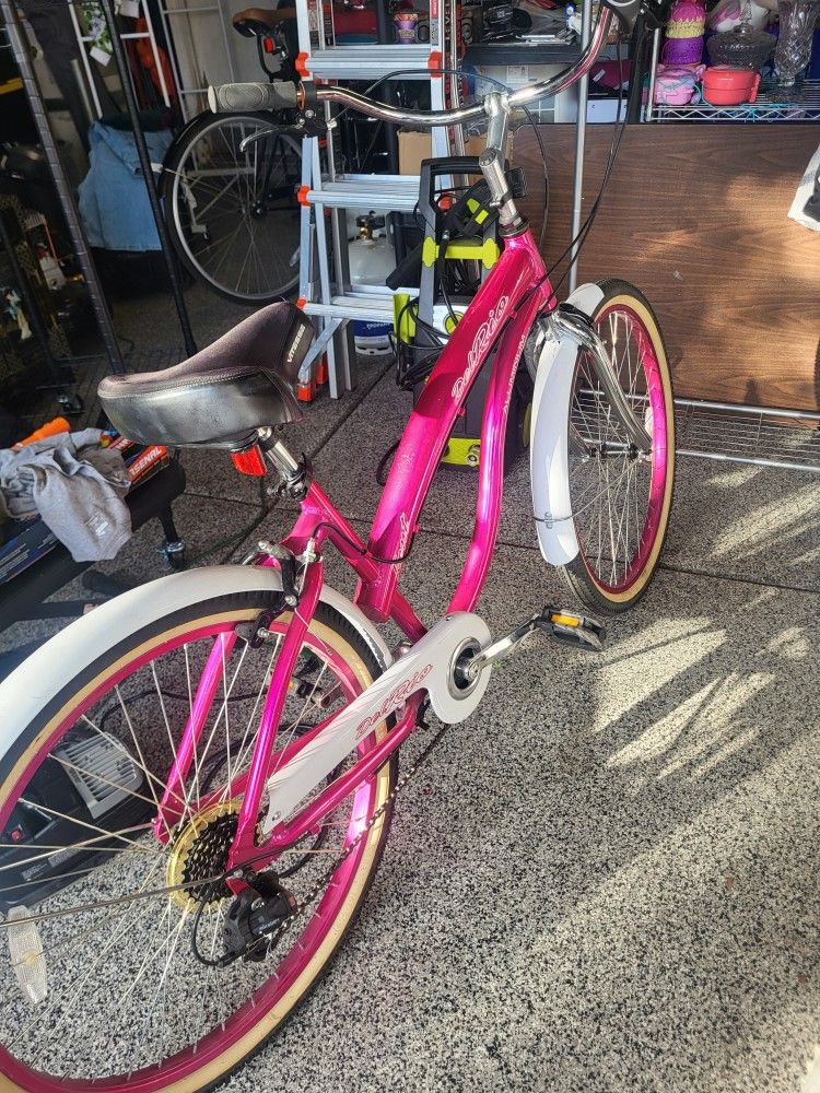 Pink Cruiser Bike
