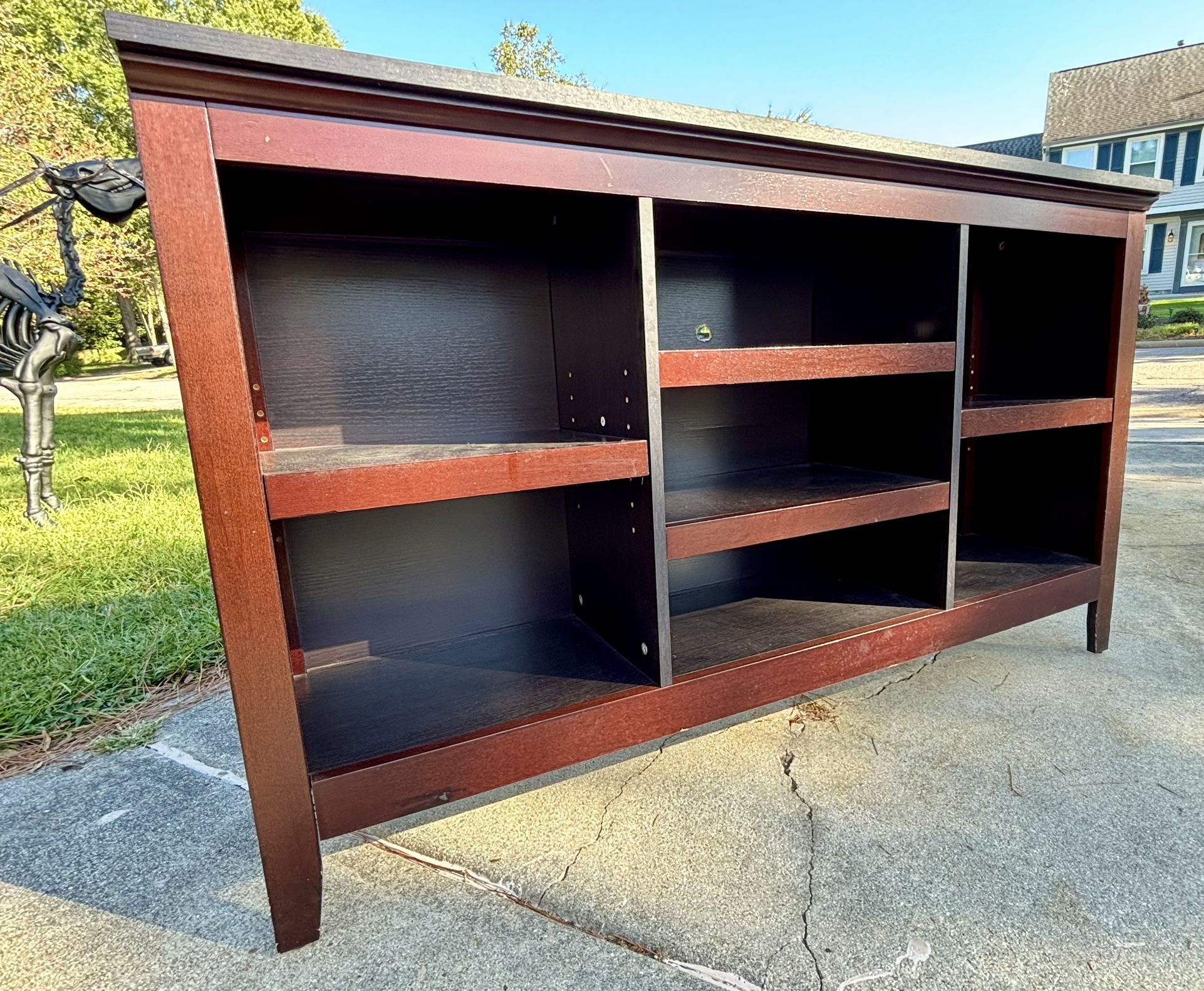 Classic Open Storage TV Stand 