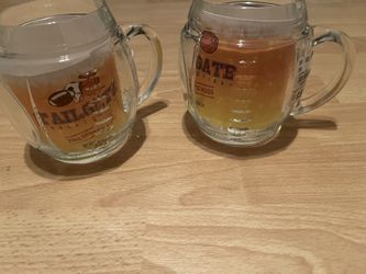 20 OZ Football Shaped Beer Glasses