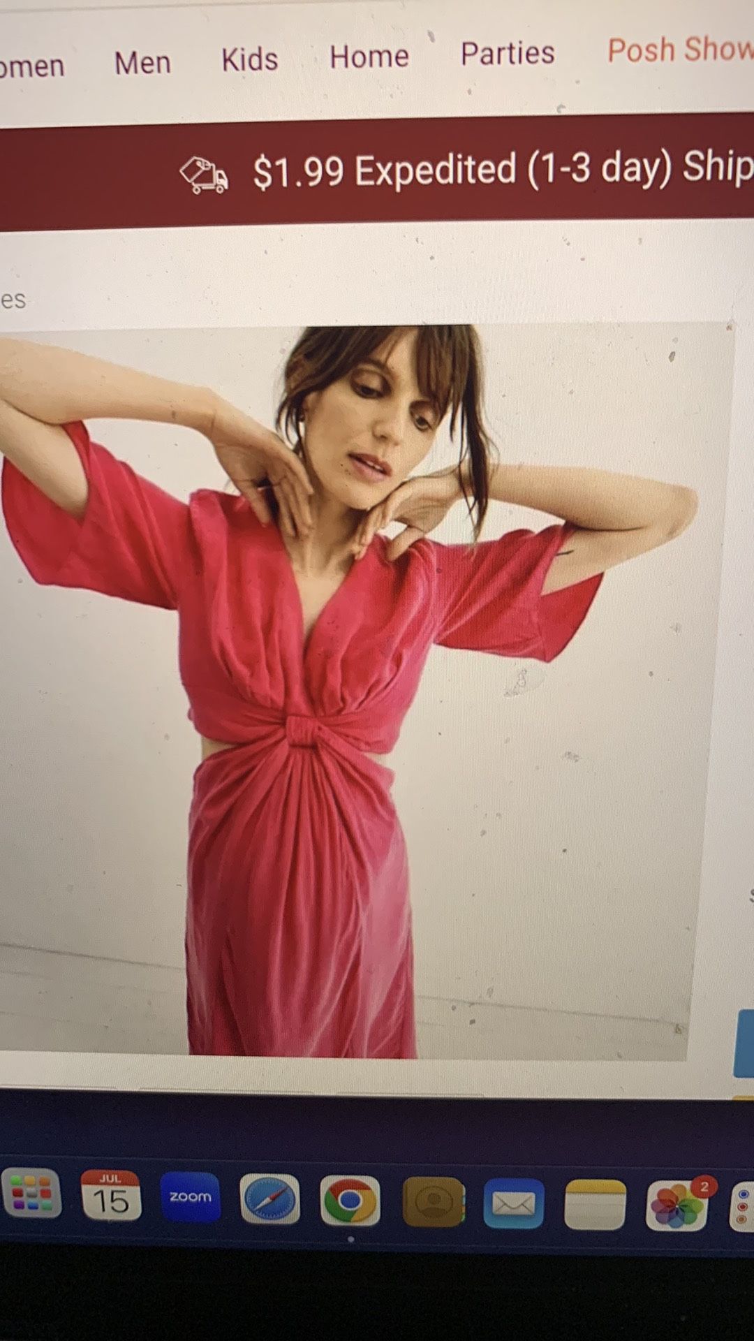 Hatch pink Maternity Dress