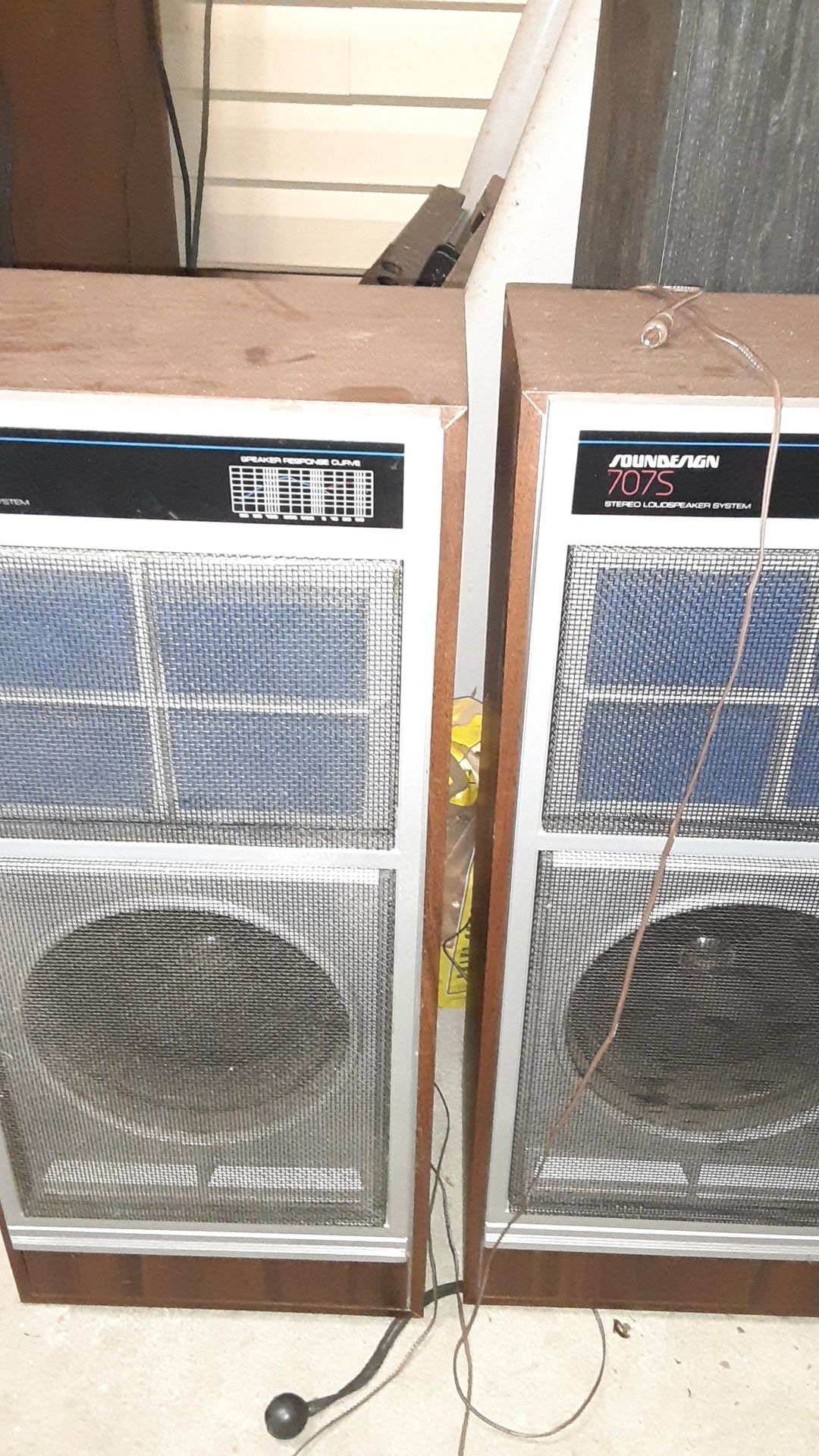 Sound design 707s stereo loud speaker system