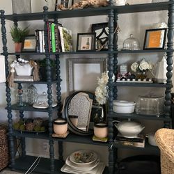 6’ x 6’ x 1’ Wood Bookcase/Display Shelves