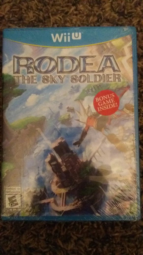 RODEA The Sky Solider (Nintendo Wii U) NEW!