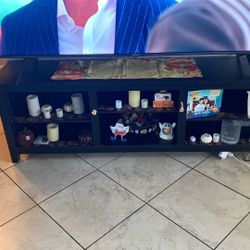 Black TV Stand Fits My 86 Inch Tv