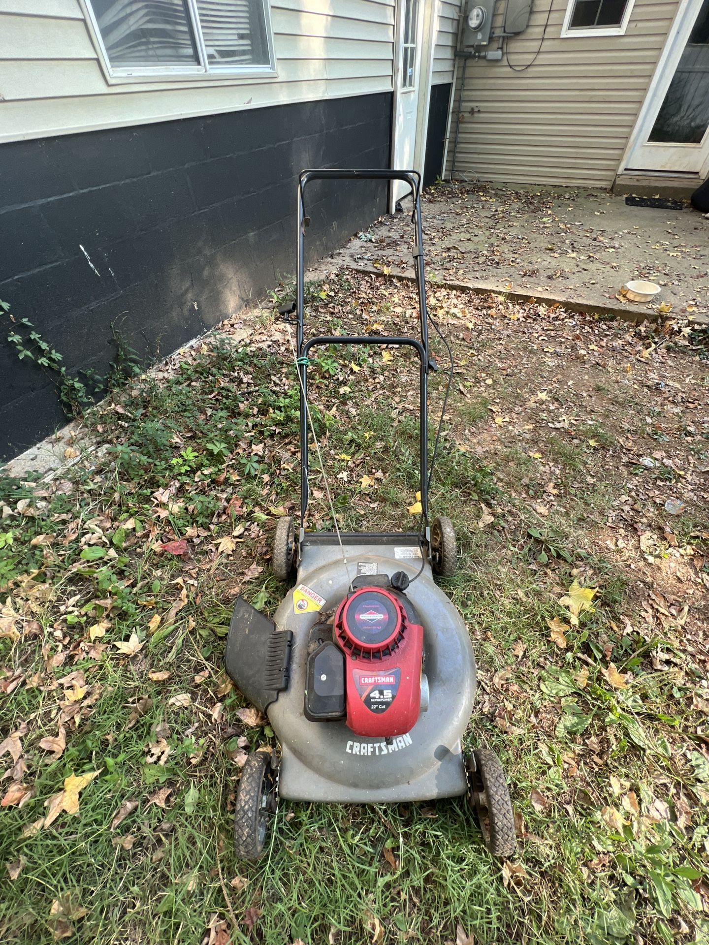 Craftsman 4.5 HP Lawn Mower