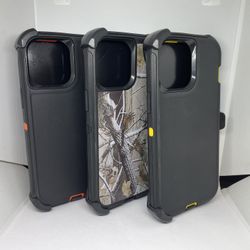 For iPhone 13 Pro Max Case With Belt Clíp Rugged Holster 
