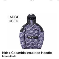 Kith X Columbia Insulated Jacket Large 