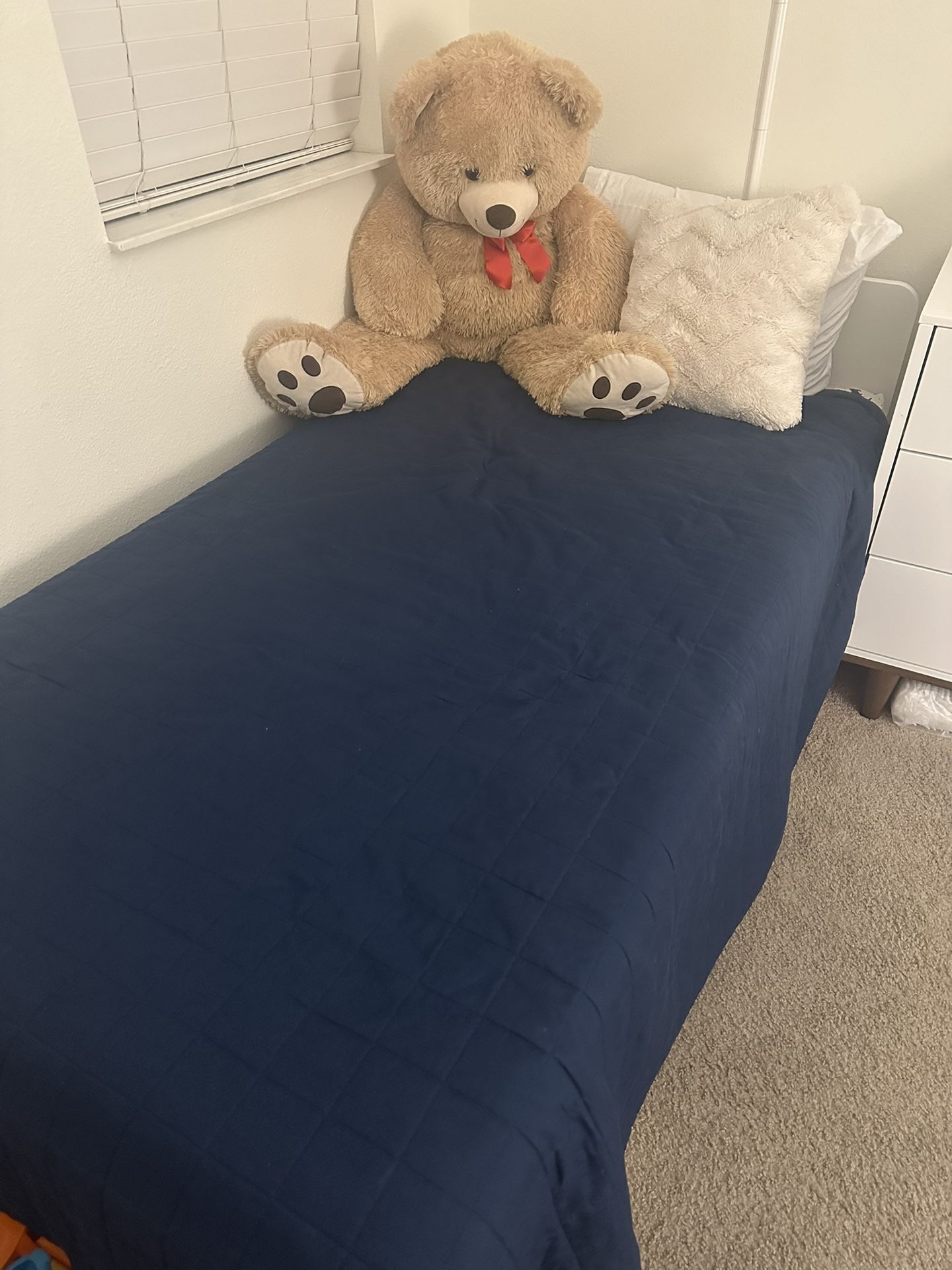 IKEA Twin Bed And Mattress