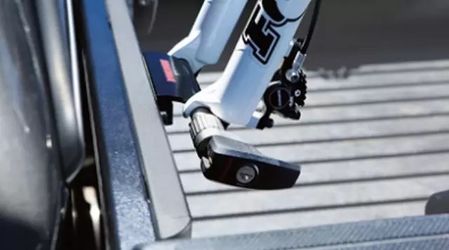Toyota Locking Fork Bike Mount Attachment by Yakima for Tacoma and Tundra