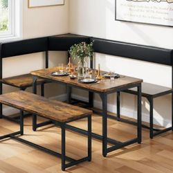 Corner Bench Dining Table 