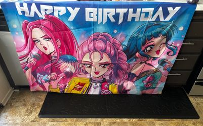 Demon hunters bday decorations