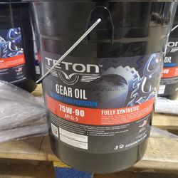 Special Price Gear Oil 75w90 Synthetic Bucket 5Gal High Quality 
