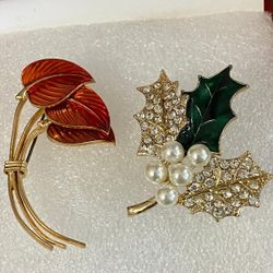 Broches Laminado Diferente Modelo Joyería Antigua Cada Uno 