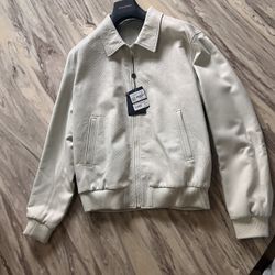 Louis Vuitton LVSE Debossed Monogram Mix Leather Blouson