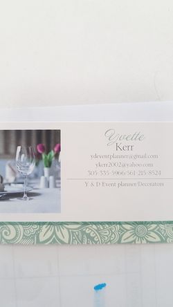 Event planner / decorations