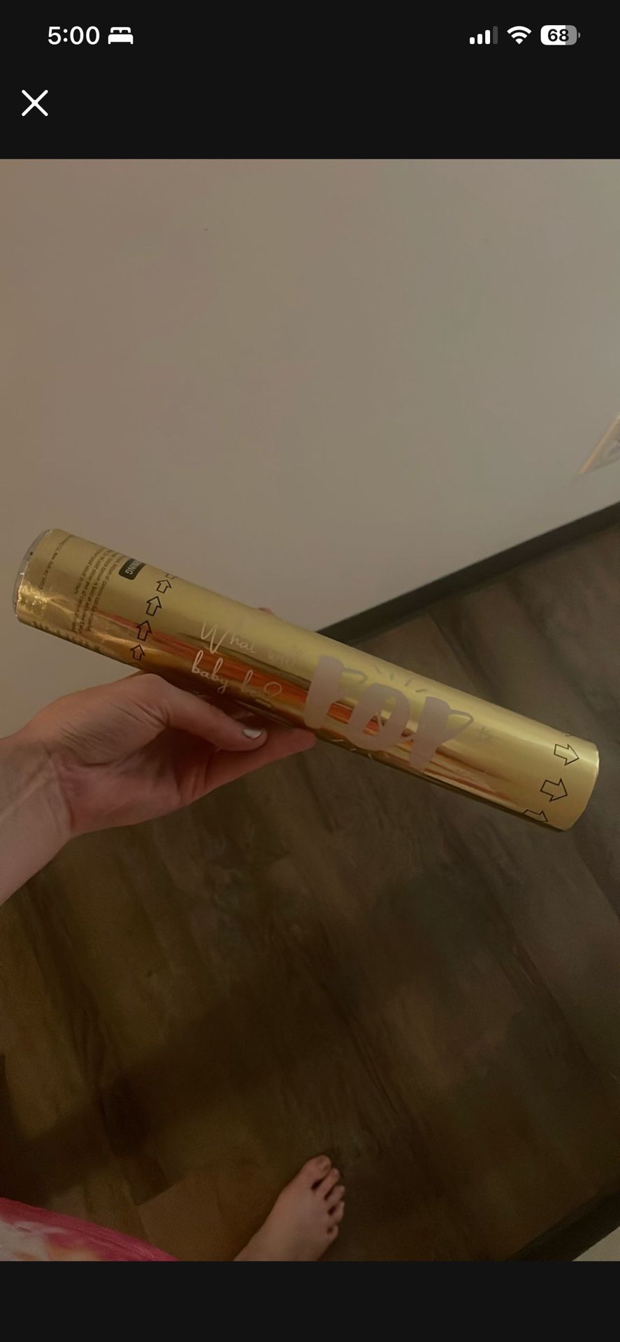 Gender Reveal Popper!!! 