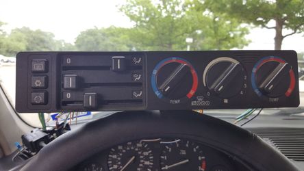 1990 true 1995 BMW 525I a.c control