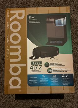 Sealed Roomba Vacuum & Mop