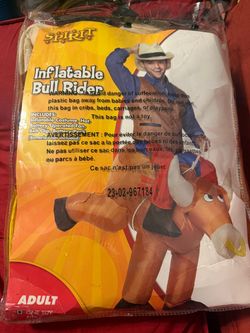 Spirit Inflatable Bull Rider Adult Costume