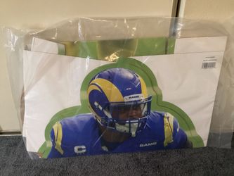 Aaron Donald Life Size Cutout La Rams Get ready for rams games   Real life size Aaron Donald cutout stand  new More than 1 available   Party, decorati