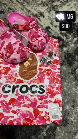 BAPE crocs