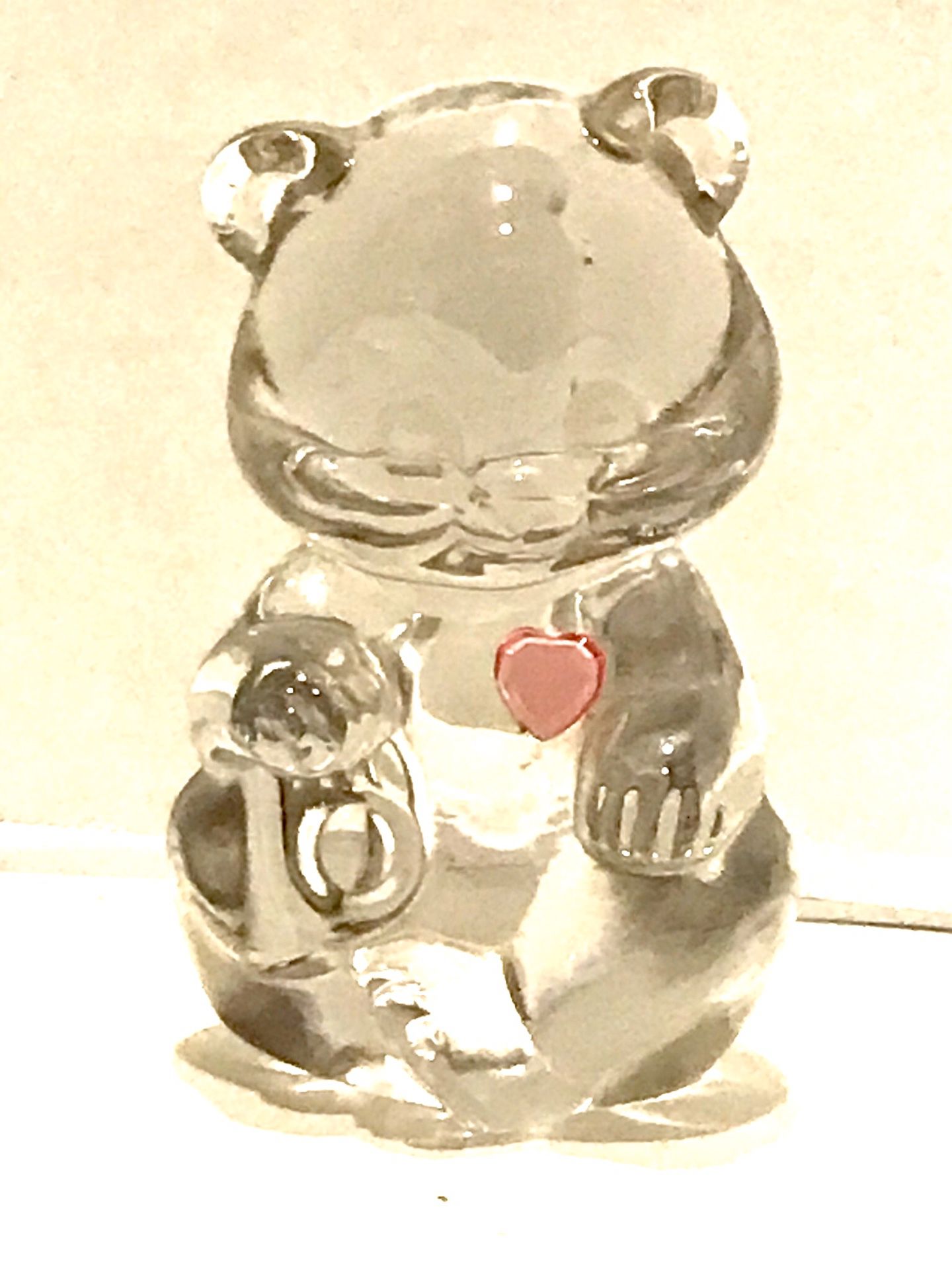 Collectible Fenton Art Glass Bear