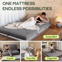 Zon Li Queen Size Portable Japanese Floor Mattress