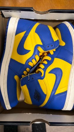 Yellow/blue Jordan