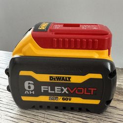 NEW DEWALT 20V/60V FLEXVOLT 6AH BATTERY