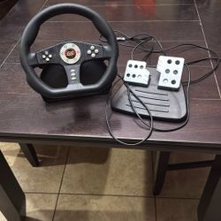 Gamestop Racing Steering Wheel And Brakes for The Playstation One