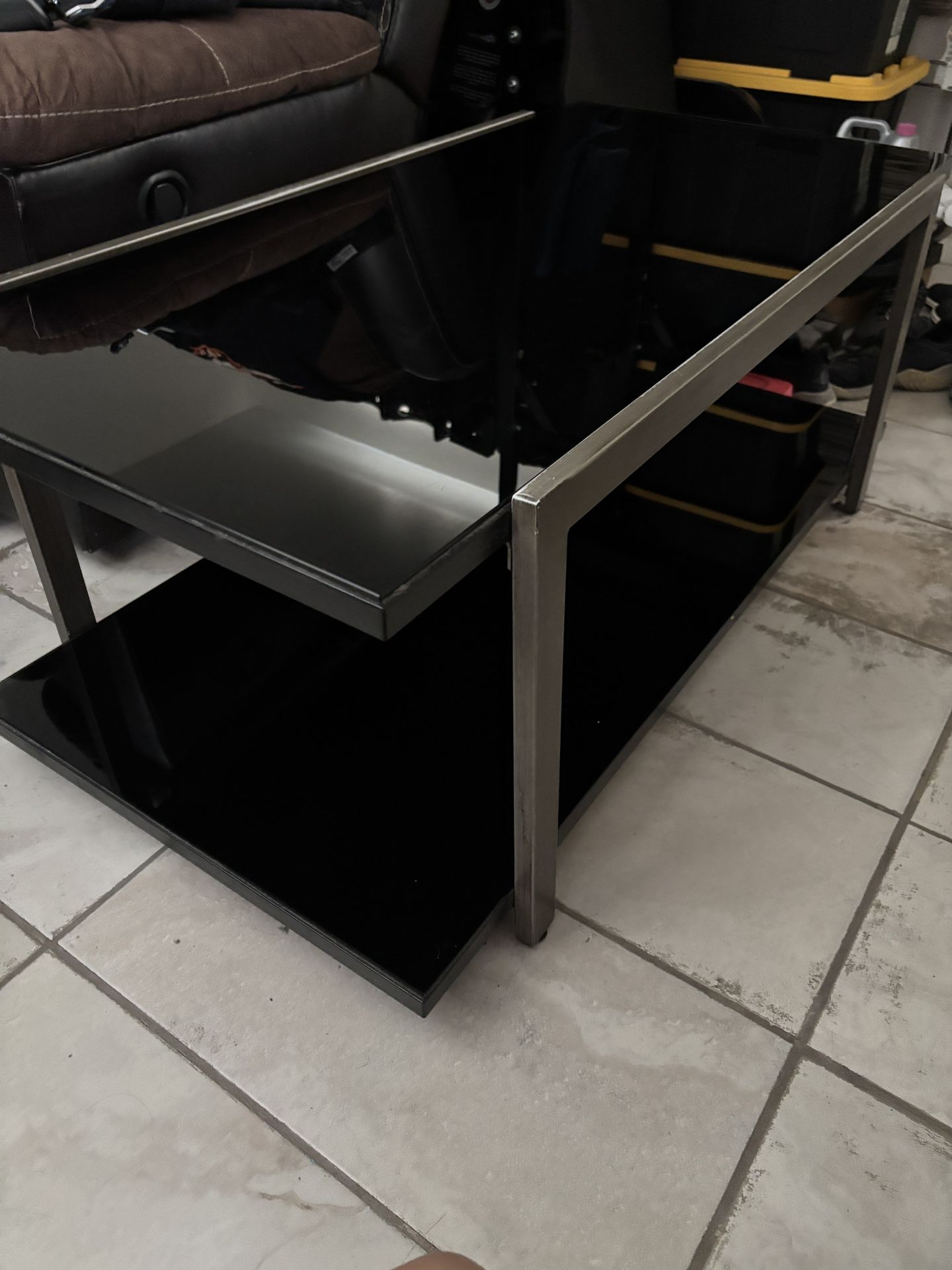 Glass Coffee Table and End Table