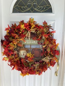 Super Large Fall Wreath 
