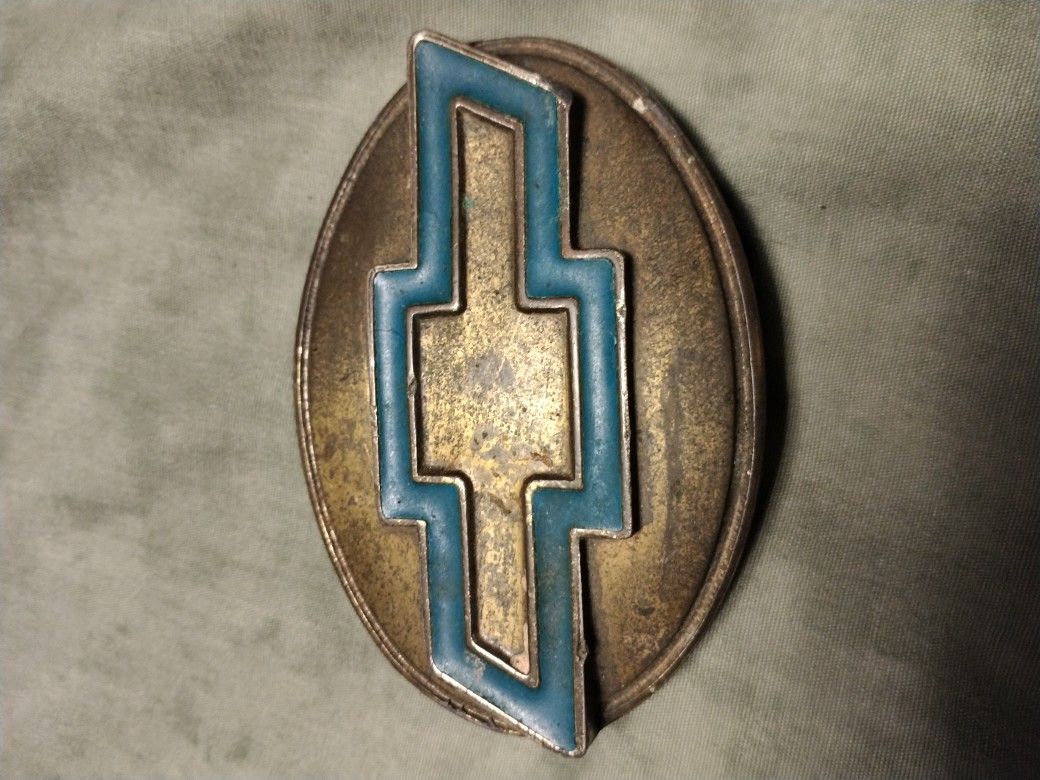 Vintage Chevrolet Belt Buckle