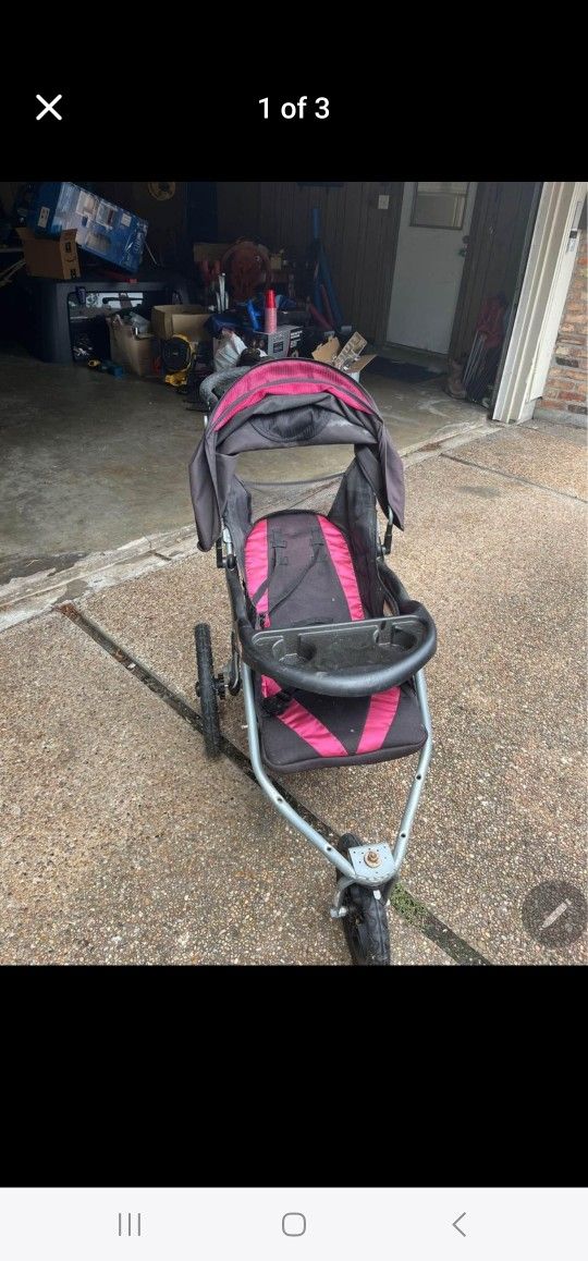 Exercise baby stroller