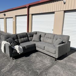 2 Piece Ashley Furniture Sectional Couch ($10 Delivery )