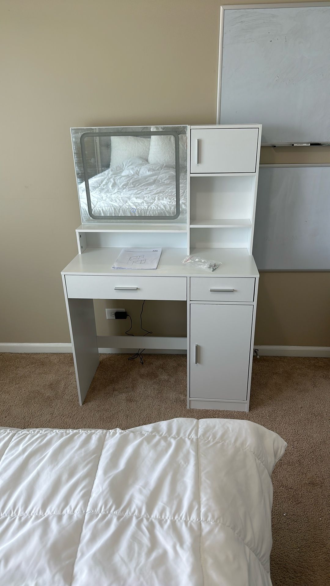 Brand New Vanity With LED Mirror — Never Used!
