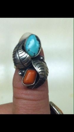 Sterling silver Native American ring