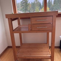 Rolling  Kitchen Island 