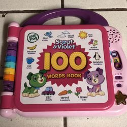 Leap Frog  Learning  Friends 100 Words Book