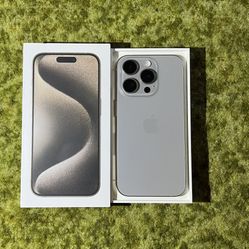iPhone 15 Pro | 128GB | Natural Titanium | Factory Unlocked *READ DESCRIPTION*